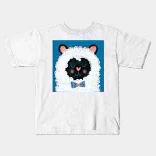 Dapper Spring Sheep Kids T-Shirt